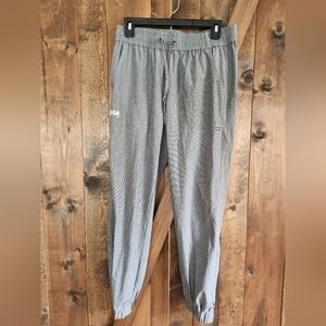 HUK Womens Light Gray Quick Dry Elastic Waist Pants Size S